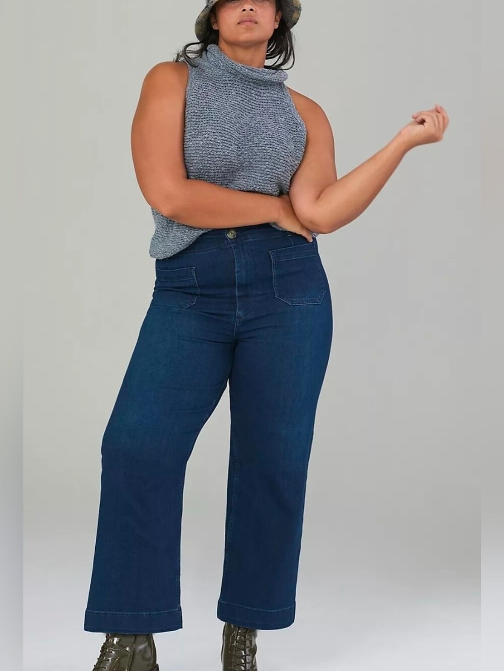 The Skipper Wide-Leg Jeans 20w